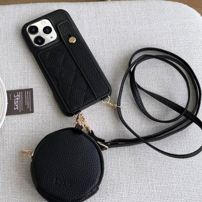 Funda para teléfono de PU con diseño de diamantes, ranura para tarjeta y cartera pequeña., For iPhone 13, For iPhone 13 mini, For iPhone 12, For iPhone 12 Pro Max, For iPhone 12 Pro, For iPhone 12 mini, For iPhone 11 Pro Max, For iPhone 11             ...