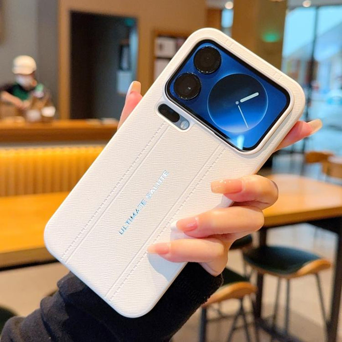 Funda para teléfono de cuero vegano con marco de lente de cámara de metal y botones, For Xiaomi 17 Ultra, For Xiaomi 17 Pro Max, For Xiaomi 17 Pro, For Xiaomi 17, For Xiaomi 15S Pro, For Xiaomi 15 Ultra, For Xiaomi 15 Pro, For Xiaomi 15                ...