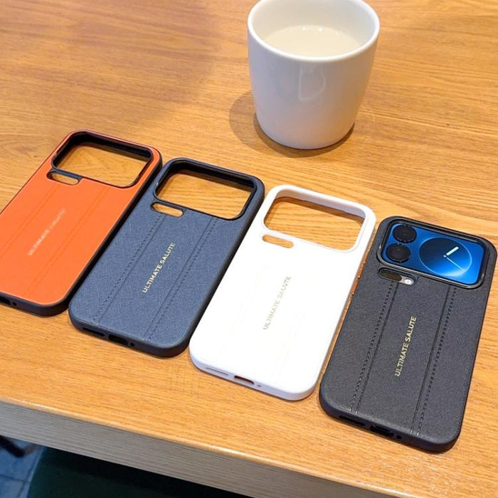 Funda para teléfono de cuero vegano con marco de lente de cámara de metal y botones, For Xiaomi 17 Ultra, For Xiaomi 17 Pro Max, For Xiaomi 17 Pro, For Xiaomi 17, For Xiaomi 15S Pro, For Xiaomi 15 Ultra, For Xiaomi 15 Pro, For Xiaomi 15                ...