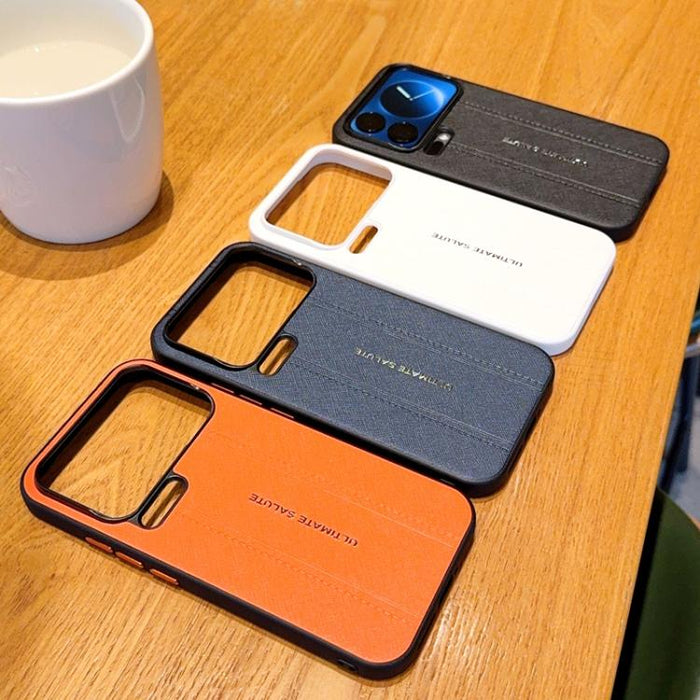 Funda para teléfono de cuero vegano con marco de lente de cámara de metal y botones, For Xiaomi 17 Ultra, For Xiaomi 17 Pro Max, For Xiaomi 17 Pro, For Xiaomi 17, For Xiaomi 15S Pro, For Xiaomi 15 Ultra, For Xiaomi 15 Pro, For Xiaomi 15                ...