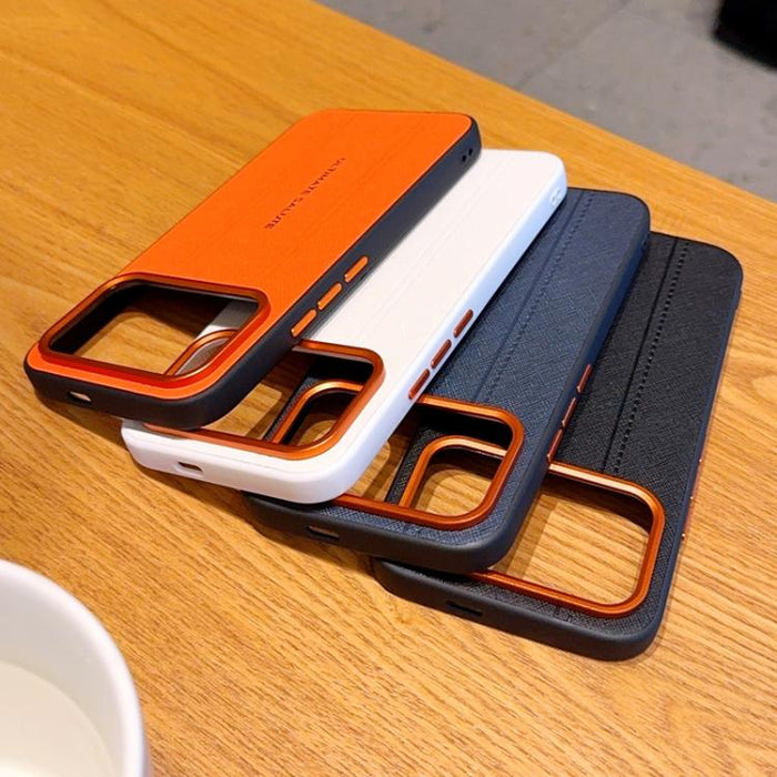Funda para teléfono de cuero vegano con marco de lente de cámara de metal y botones, For Redmi K90 Pro Max / Poco F8 Ultra 5G, For Redmi K90 / Poco F8 Pro 5G, For Redmi K90 Pro Max Champion Edition, For Redmi K80 Pro / Poco F7 Ultra                    ...