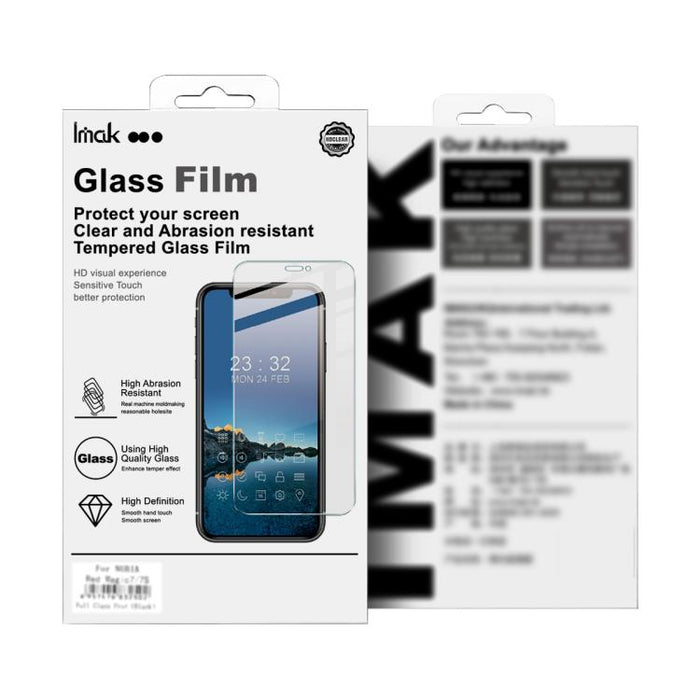 Protector de pantalla de vidrio templado serie H de imak, compatible con desbloqueo por huella dactilar., For Redmi K90 Max 5G / K80 Ultra