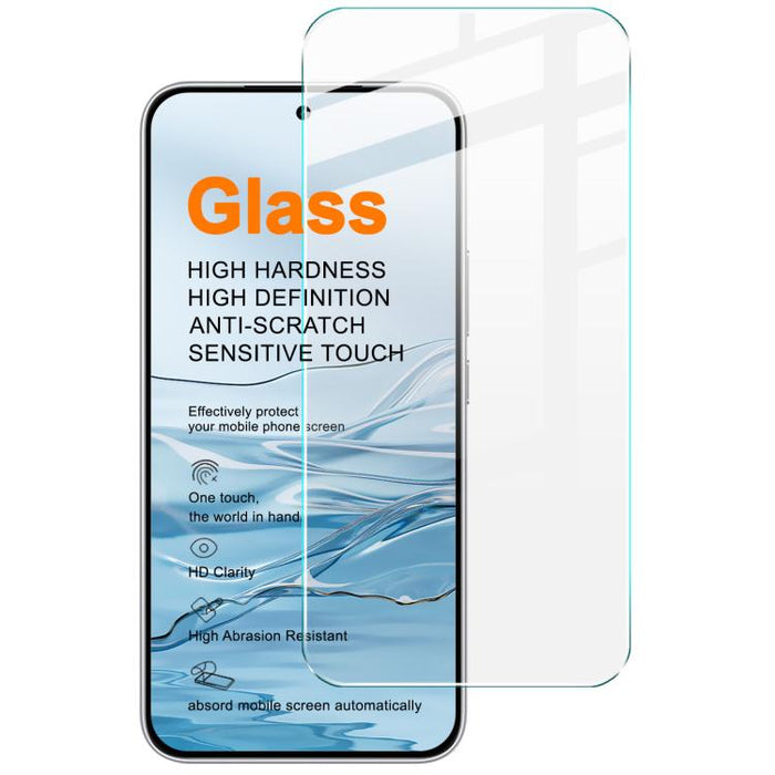 Protector de pantalla de vidrio templado serie H de imak, compatible con desbloqueo por huella dactilar., For Redmi K90 Max 5G / K80 Ultra