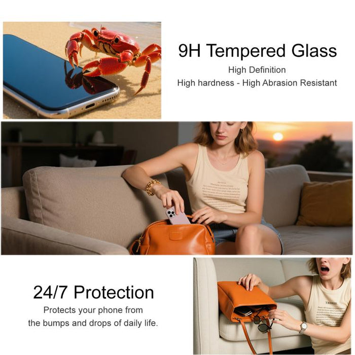 Protector de pantalla de vidrio templado serie H de imak, compatible con desbloqueo por huella dactilar., For Redmi K90 Max 5G / K80 Ultra