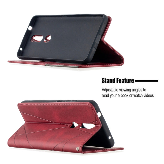 Estuche de cuero magnético con tapa horizontal con textura de rombos con soporte y ranuras para tarjetas, For Nokia 2.4, For Nokia 3.4, For Xiaomi Mi 10T / 10 Pro 5G, For Xiaomi Mi 10T Lite 5G, For Xiaomi Mi Poco X3