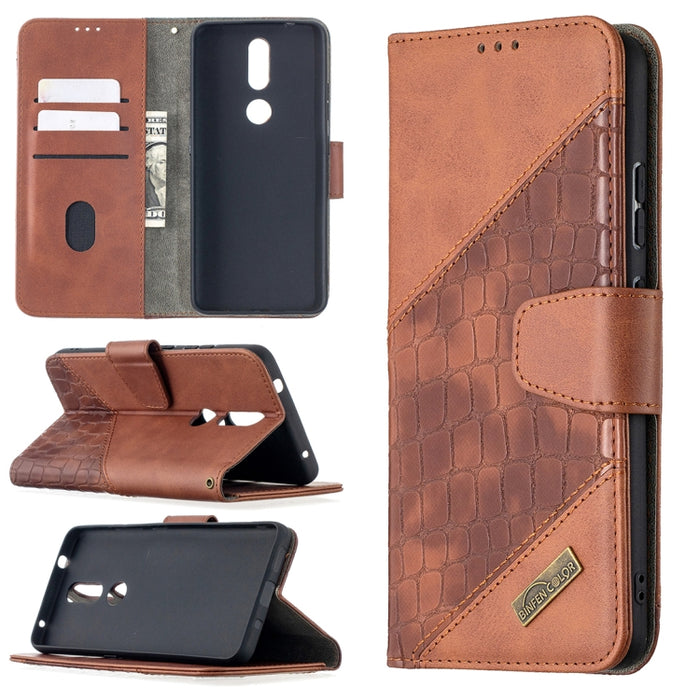 Funda de cuero PU con tapa horizontal y textura de cocodrilo a juego con billetera, soporte y ranuras para tarjetas, For Nokia 2.4, For Nokia 3.4, For Xiaomi Mi 10T / 10 Pro 5G, For Xiaomi Mi 10T Lite 5G, For Xiaomi Mi Poco X3