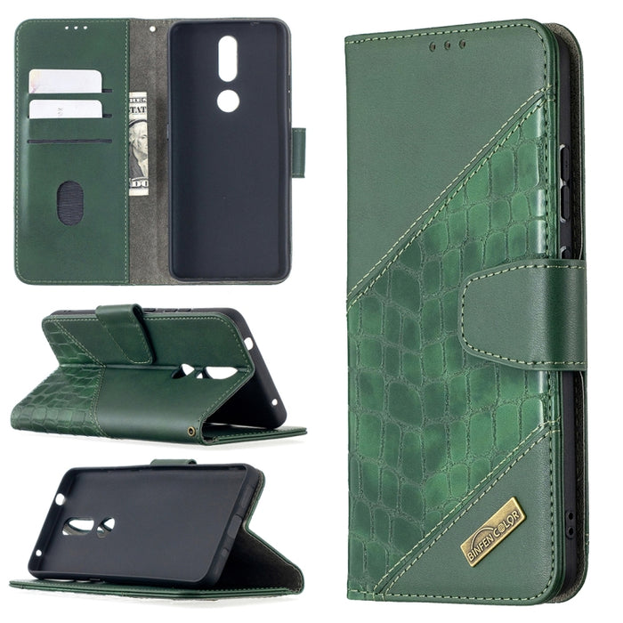 Funda de cuero PU con tapa horizontal y textura de cocodrilo a juego con billetera, soporte y ranuras para tarjetas, For Nokia 2.4, For Nokia 3.4, For Xiaomi Mi 10T / 10 Pro 5G, For Xiaomi Mi 10T Lite 5G, For Xiaomi Mi Poco X3
