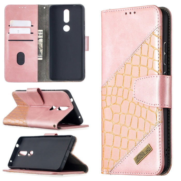 Funda de cuero PU con tapa horizontal y textura de cocodrilo a juego con billetera, soporte y ranuras para tarjetas, For Nokia 2.4, For Nokia 3.4, For Xiaomi Mi 10T / 10 Pro 5G, For Xiaomi Mi 10T Lite 5G, For Xiaomi Mi Poco X3