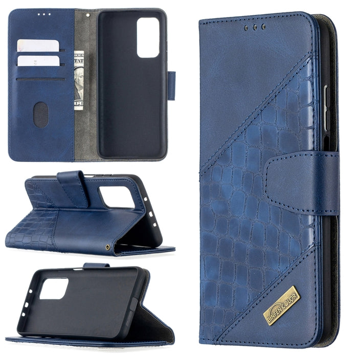 Funda de cuero PU con tapa horizontal y textura de cocodrilo a juego con billetera, soporte y ranuras para tarjetas, For Nokia 2.4, For Nokia 3.4, For Xiaomi Mi 10T / 10 Pro 5G, For Xiaomi Mi 10T Lite 5G, For Xiaomi Mi Poco X3
