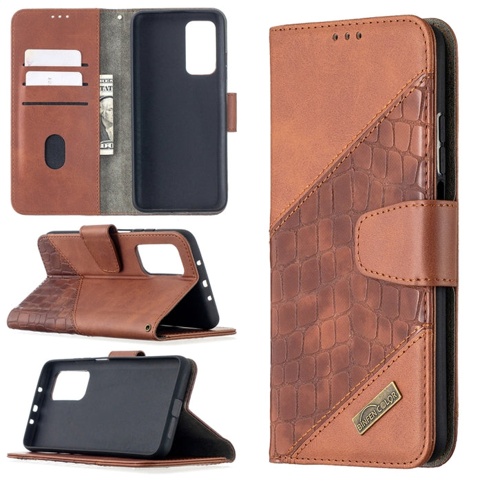 Funda de cuero PU con tapa horizontal y textura de cocodrilo a juego con billetera, soporte y ranuras para tarjetas, For Nokia 2.4, For Nokia 3.4, For Xiaomi Mi 10T / 10 Pro 5G, For Xiaomi Mi 10T Lite 5G, For Xiaomi Mi Poco X3