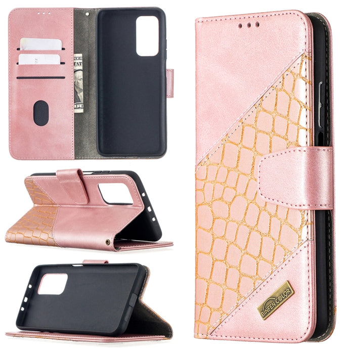 Funda de cuero PU con tapa horizontal y textura de cocodrilo a juego con billetera, soporte y ranuras para tarjetas, For Nokia 2.4, For Nokia 3.4, For Xiaomi Mi 10T / 10 Pro 5G, For Xiaomi Mi 10T Lite 5G, For Xiaomi Mi Poco X3