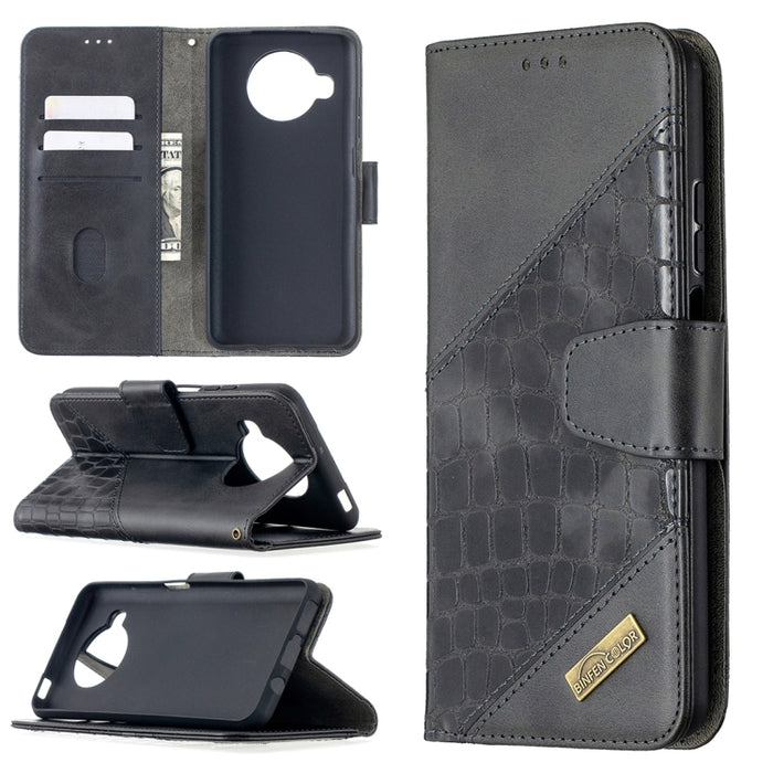 Funda de cuero PU con tapa horizontal y textura de cocodrilo a juego con billetera, soporte y ranuras para tarjetas, For Nokia 2.4, For Nokia 3.4, For Xiaomi Mi 10T / 10 Pro 5G, For Xiaomi Mi 10T Lite 5G, For Xiaomi Mi Poco X3