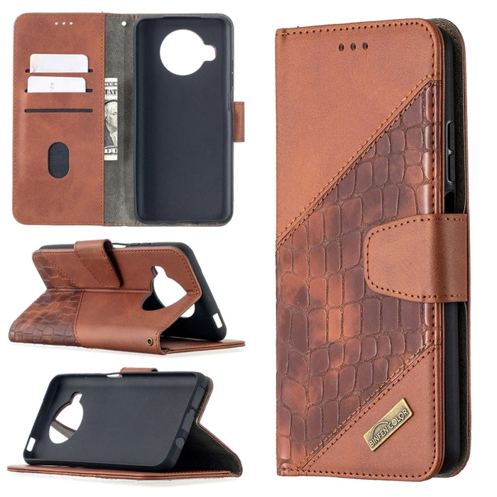 Funda de cuero PU con tapa horizontal y textura de cocodrilo a juego con billetera, soporte y ranuras para tarjetas, For Nokia 2.4, For Nokia 3.4, For Xiaomi Mi 10T / 10 Pro 5G, For Xiaomi Mi 10T Lite 5G, For Xiaomi Mi Poco X3
