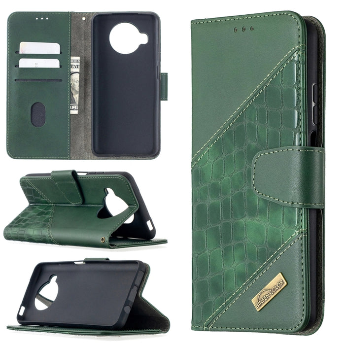 Funda de cuero PU con tapa horizontal y textura de cocodrilo a juego con billetera, soporte y ranuras para tarjetas, For Nokia 2.4, For Nokia 3.4, For Xiaomi Mi 10T / 10 Pro 5G, For Xiaomi Mi 10T Lite 5G, For Xiaomi Mi Poco X3