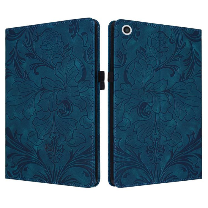 Funda para tablet de piel vegana con estampado floral en relieve y función de encendido/apagado automático., For iPad Air 13 2026/2025/2024, For iPad Air 11 2024/2025/2026, For iPad Pro 11 2024 / 2025, For iPad 2025 / 2022, For iPad mini 6 / mini 2024 ...