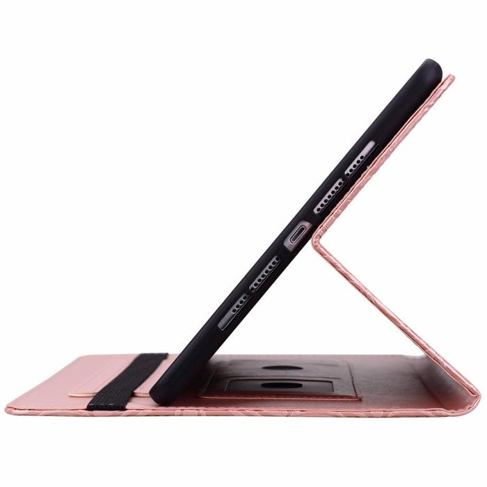 Funda para tablet de piel vegana con estampado floral en relieve y función de encendido/apagado automático., For iPad Air 13 2026/2025/2024, For iPad Air 11 2024/2025/2026, For iPad Pro 11 2024 / 2025, For iPad 2025 / 2022, For iPad mini 6 / mini 2024 ...