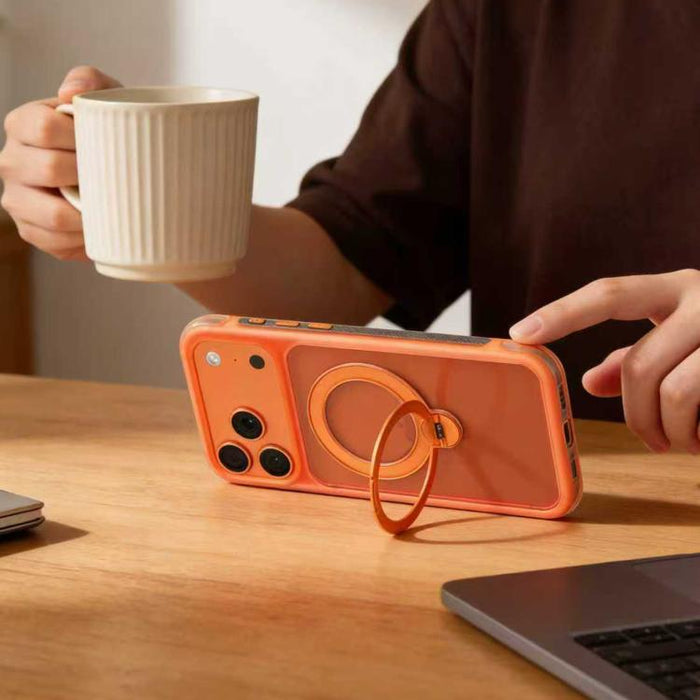Funda para teléfono con soporte magnético Mutual ArtShield Series, For iPhone 17 Pro Max, For iPhone 17 Pro