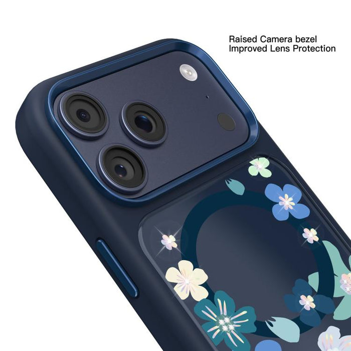 Funda magnética para teléfono Mutural Flora Story Series, For iPhone 17 Pro Max, For iPhone 17 Pro
