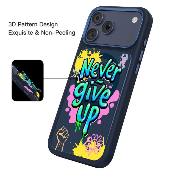 Funda magnética para teléfono Mutural Graffiti Series, For iPhone 17 Pro Max, For iPhone 17 Pro