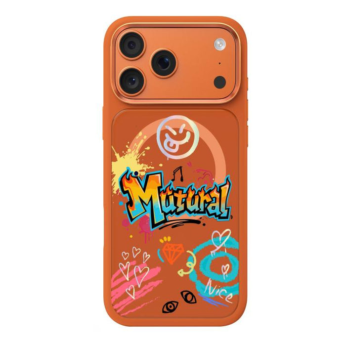 Funda magnética para teléfono Mutural Graffiti Series, For iPhone 17 Pro Max, For iPhone 17 Pro
