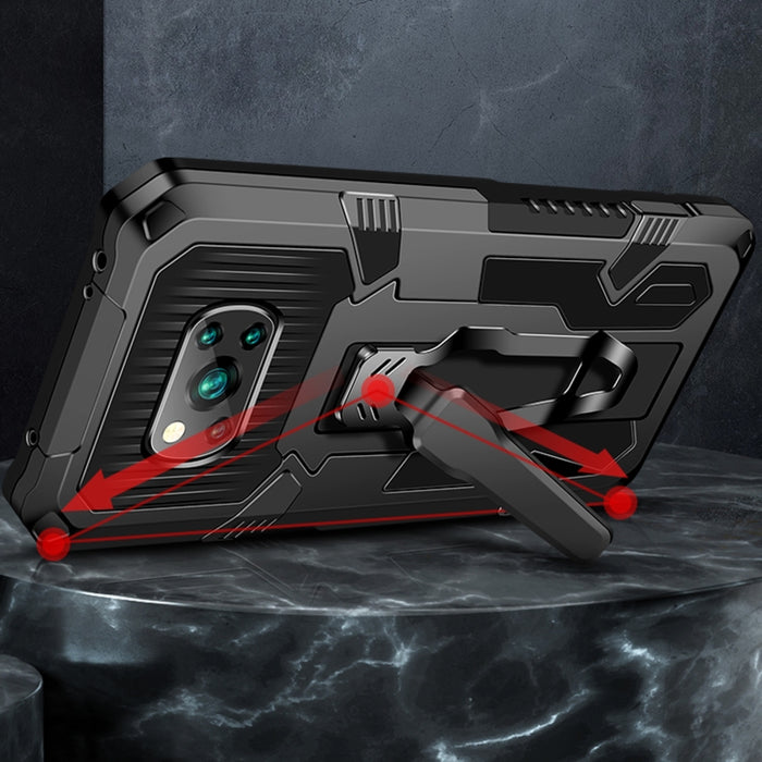 Armor Warrior PC a prueba de golpes + funda protectora de TPU, For Huawei Y9a, For Xiaomi Poco X3 / Poco X3 FNC / X3 Pro, For Xiaomi Mi 10T Lite 5G, For Xiaomi Mi 10T 5G / 10T Pro 5G