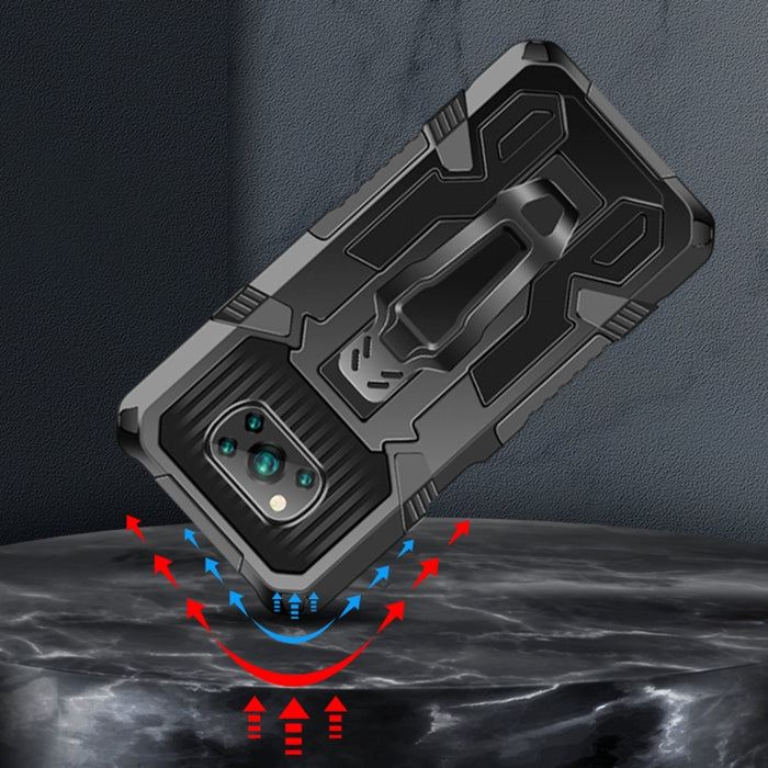 Armor Warrior PC a prueba de golpes + funda protectora de TPU, For Huawei Y9a, For Xiaomi Poco X3 / Poco X3 FNC / X3 Pro, For Xiaomi Mi 10T Lite 5G, For Xiaomi Mi 10T 5G / 10T Pro 5G