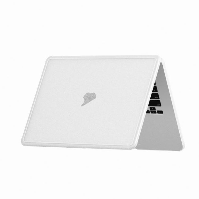 Funda protectora para portátil con borde de PC y textura mate cristalina, For MacBook Neo 13 inch 2026 A18 Pro A3404