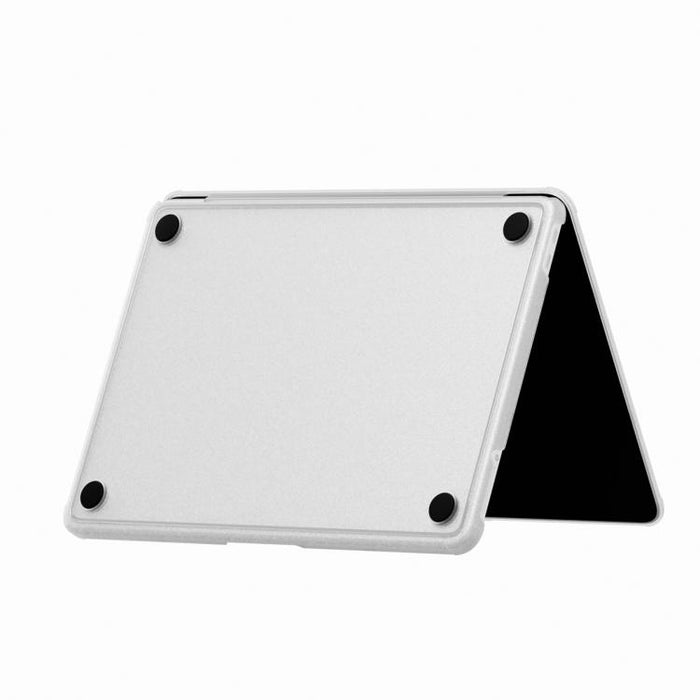 Funda protectora para portátil con borde de PC y textura mate cristalina, For MacBook Neo 13 inch 2026 A18 Pro A3404
