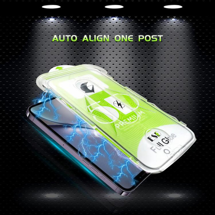 10 unidades de película de vidrio templado HD curva 5D de fácil instalación para cajas a prueba de polvo, For iPhone 17e / 16e / 14 / 13 Pro, For iPhone 17 Pro Max, For iPhone 17 Pro, For iPhone 17 / 16 Pro, For iPhone Air, For iPhone 16 Pro Max       ...