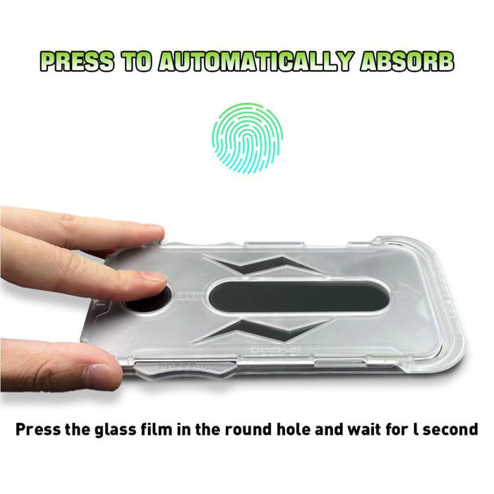 10 láminas de vidrio templado curvas 5D de fácil instalación para cajas a prueba de polvo y privacidad., For iPhone 17e / 16e / 14 / 13 Pro, For iPhone 17 Pro Max, For iPhone 17 Pro, For iPhone 17 / 16 Pro, For iPhone Air, For iPhone 16 Pro Max        ...
