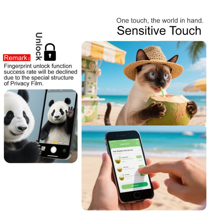 Película protectora de pantalla completa de cristal templado con privacidad imak HD, For Redmi A7 Pro 171mm / Poco C85x 5G, For Redmi 15a 5G, For Redmi 15C 4G Global 171mm / Poco C85 4G