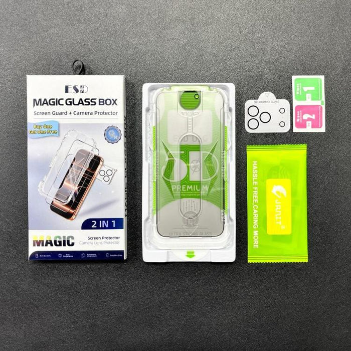 10 láminas de vidrio templado curvas 5D de fácil instalación, a prueba de polvo, con protección de borde a borde y lente., For iPhone 17e / 16e, For iPhone 17 Pro Max, For iPhone 17 Pro, For iPhone 17, For iPhone Air, For iPhone 16 Pro Max             ...