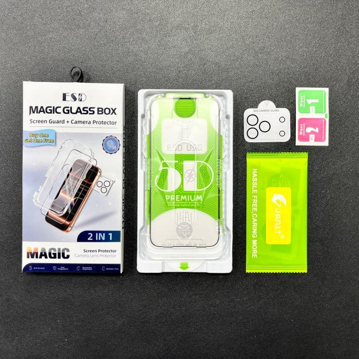 10 unidades de película de vidrio templado HD curva 5D de fácil instalación, a prueba de polvo, de borde a borde, con película para lente., For iPhone 17e / 16e, For iPhone 17 Pro Max, For iPhone 17 Pro, For iPhone 17, For iPhone Air                   ...