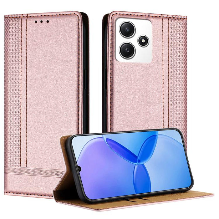 Funda para teléfono de cuero vegano resistente a los arañazos con diseño de costuras, For Redmi K60 Ultra, For Redmi K70, For Redmi 12 4G, For Redmi Note 12S, For Redmi Note 12 4G Global, For Redmi Note 12 Turbo, For Redmi Note 12 Pro+ Global          ...