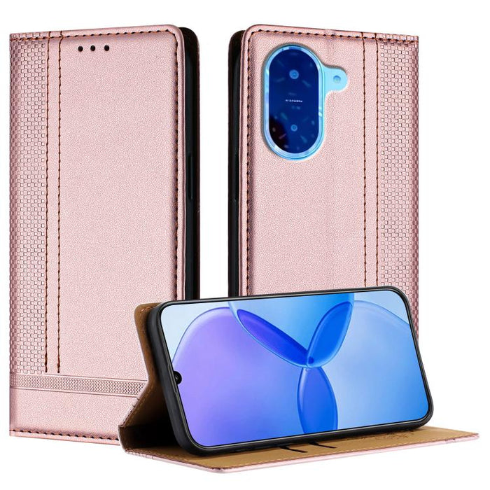 Funda para teléfono de cuero vegano resistente a los arañazos con diseño de costuras, For Redmi 15 5G Global/15 4G SEA 169.5mm, For Redmi 15 5G / 4G EU 171mm, For Redmi 15C 5G / 4G Global 171, For Redmi A5 4G 173.3mm, For Redmi A5 4G 171.7mm / Poco C71...