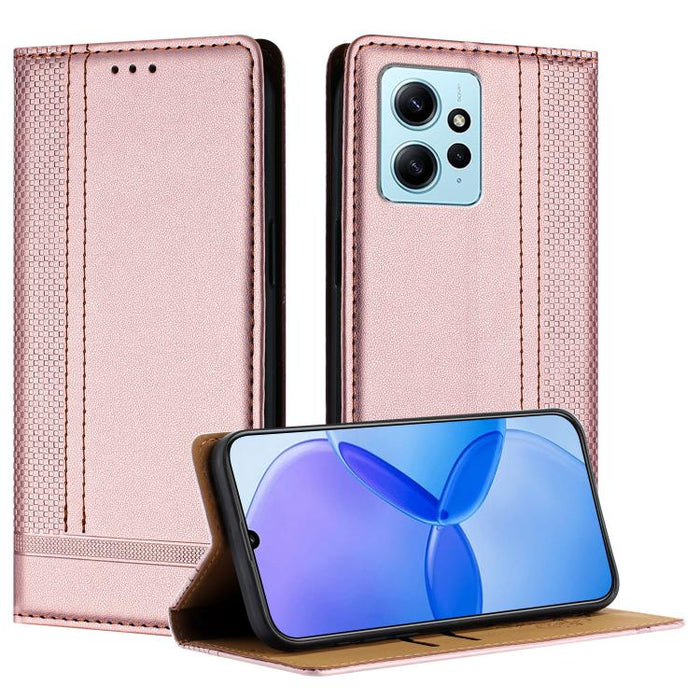 Funda para teléfono de cuero vegano resistente a los arañazos con diseño de costuras, For Redmi K60 Ultra, For Redmi K70, For Redmi 12 4G, For Redmi Note 12S, For Redmi Note 12 4G Global, For Redmi Note 12 Turbo, For Redmi Note 12 Pro+ Global          ...