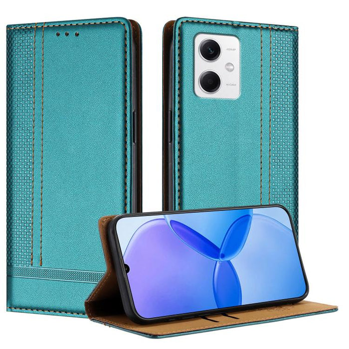 Funda para teléfono de cuero vegano resistente a los arañazos con diseño de costuras, For Redmi K60 Ultra, For Redmi K70, For Redmi 12 4G, For Redmi Note 12S, For Redmi Note 12 4G Global, For Redmi Note 12 Turbo, For Redmi Note 12 Pro+ Global          ...