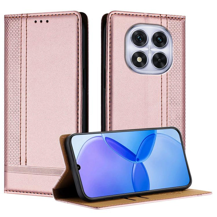 Funda para teléfono de cuero vegano resistente a los arañazos con diseño de costuras, For Redmi 15 5G Global/15 4G SEA 169.5mm, For Redmi 15 5G / 4G EU 171mm, For Redmi 15C 5G / 4G Global 171, For Redmi A5 4G 173.3mm, For Redmi A5 4G 171.7mm / Poco C71...