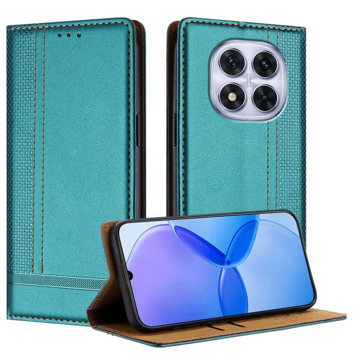 Funda para teléfono de cuero vegano resistente a los arañazos con diseño de costuras, For Redmi Note 14 Pro 5G, For Redmi 14C 4G, For Redmi 13 4G, For Redmi Turbo 3, For Redmi A3, For Redmi Note 13 Pro 4G, For Redmi Note 13 4G, For Redmi K70E          ...
