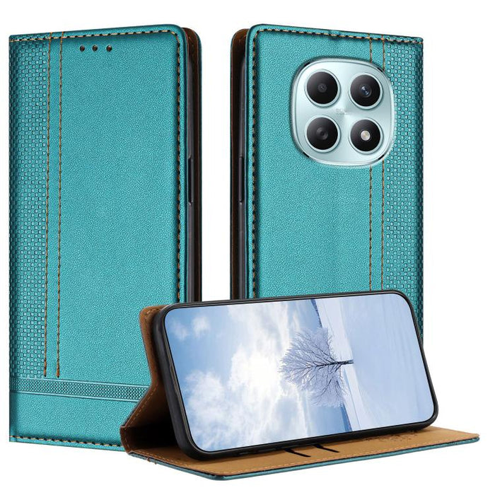 Funda para teléfono de cuero vegano resistente a los arañazos con diseño de costuras, For Redmi K90 Max 5G, For Redmi 15a 5G, For Redmi A7 Pro 4G 171mm, For Redmi Turbo 5 Max 5G, For Redmi Turbo 5 5G / Poco X8 Pro 5G                                    ...