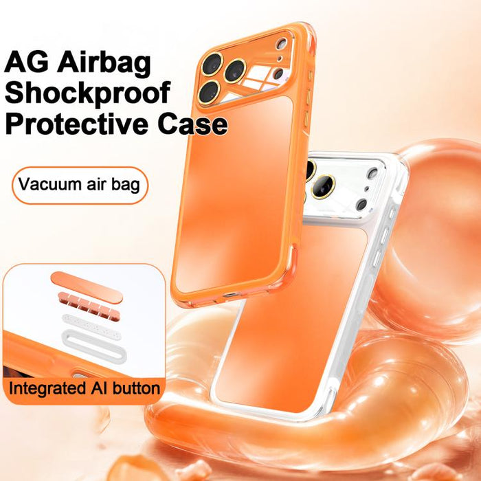 Funda protectora antigolpes AG Airbag para teléfono, For iPhone 17 Pro Max, For iPhone 17 Pro, For iPhone 17, For iPhone 16 Pro Max, For iPhone 16 Pro, For iPhone 16