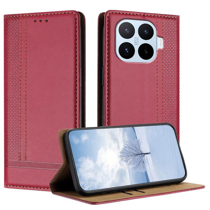 Funda para teléfono de cuero vegano resistente a los arañazos con diseño de costuras, For Xiaomi 17 Max 5G, For Xiaomi 17T Pro 5G, For Xiaomi 17T 5G, For Xiaomi Poco X8 Pro Max 5G, For Xiaomi Poco M8 Pro 5G, For Xiaomi Poco M8 5G, For Xiaomi 17 Ultra  ...