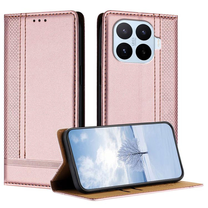 Funda para teléfono de cuero vegano resistente a los arañazos con diseño de costuras, For Xiaomi 17 Max 5G, For Xiaomi 17T Pro 5G, For Xiaomi 17T 5G, For Xiaomi Poco X8 Pro Max 5G, For Xiaomi Poco M8 Pro 5G, For Xiaomi Poco M8 5G, For Xiaomi 17 Ultra  ...