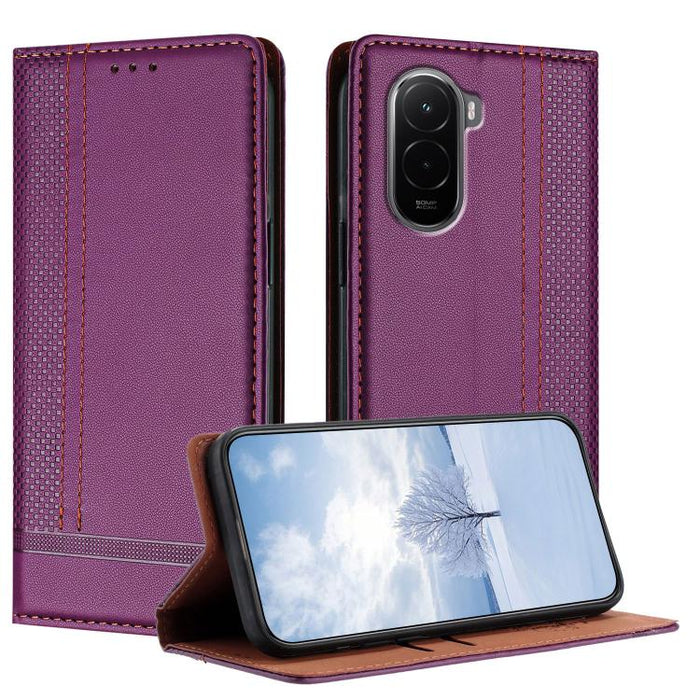 Funda para teléfono de cuero vegano resistente a los arañazos con diseño de costuras, For Xiaomi Poco C85 4G, For Xiaomi Poco M7 4G 171mm, For Xiaomi 15T Pro 5G, For Xiaomi 15T 5G, For Xiaomi Civi 5 Pro, For Xiaomi 15S Pro, For Xiaomi 15 Ultra         ...