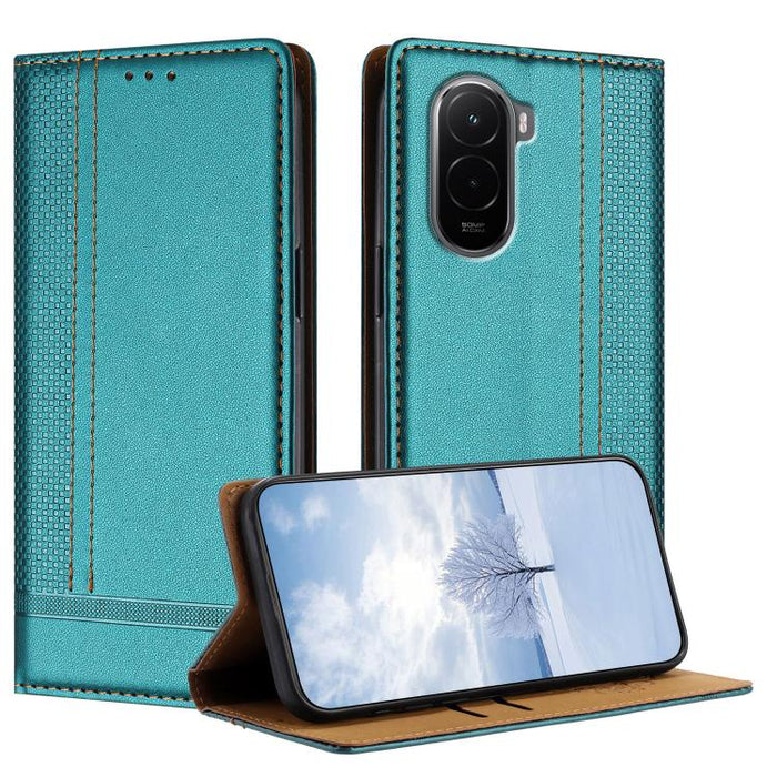 Funda para teléfono de cuero vegano resistente a los arañazos con diseño de costuras, For Xiaomi Poco C85 4G, For Xiaomi Poco M7 4G 171mm, For Xiaomi 15T Pro 5G, For Xiaomi 15T 5G, For Xiaomi Civi 5 Pro, For Xiaomi 15S Pro, For Xiaomi 15 Ultra         ...