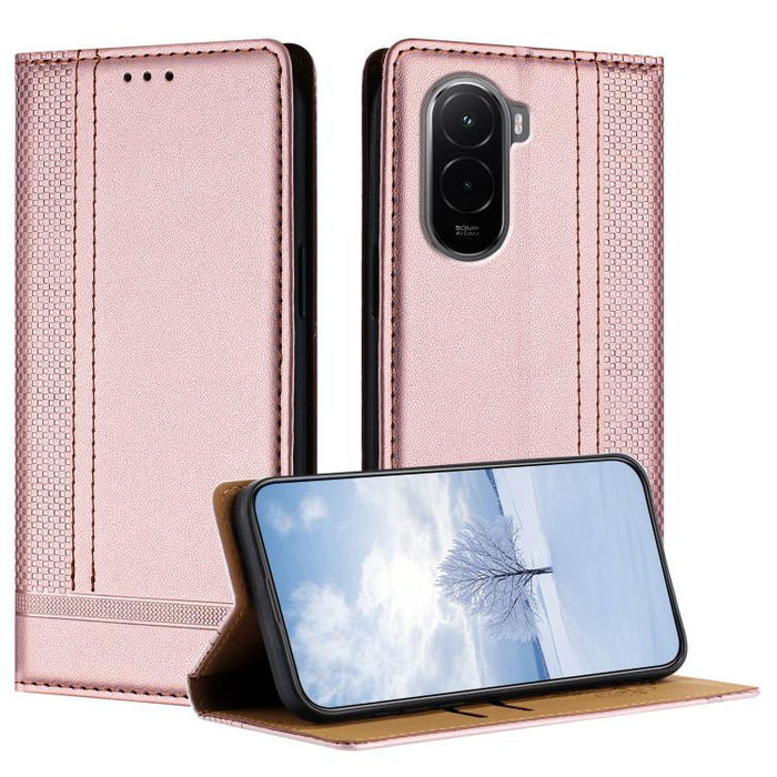 Funda para teléfono de cuero vegano resistente a los arañazos con diseño de costuras, For Xiaomi Poco C85 4G, For Xiaomi Poco M7 4G 171mm, For Xiaomi 15T Pro 5G, For Xiaomi 15T 5G, For Xiaomi Civi 5 Pro, For Xiaomi 15S Pro, For Xiaomi 15 Ultra         ...
