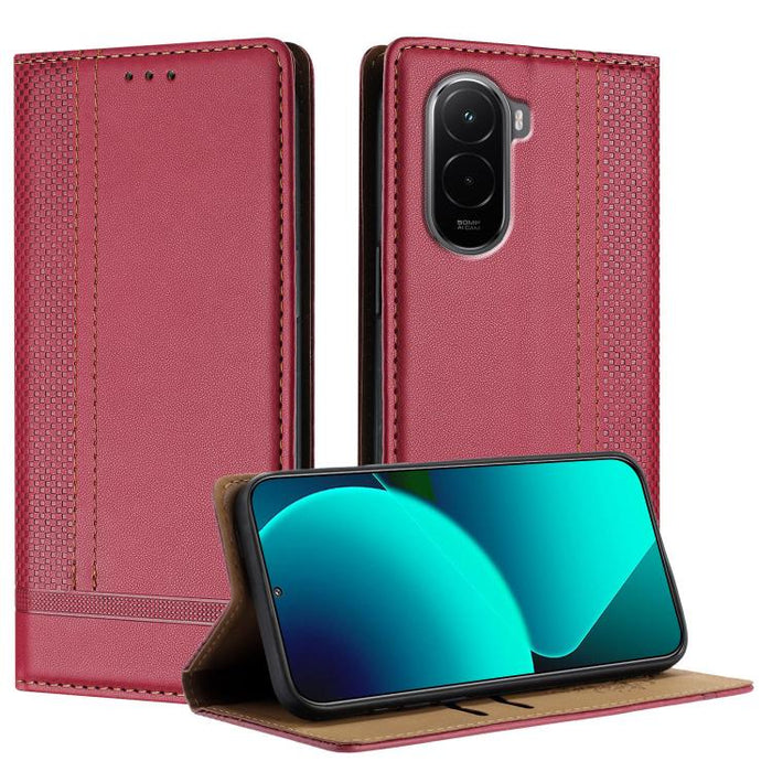 Funda para teléfono de cuero vegano resistente a los arañazos con diseño de costuras, For Xiaomi 17 Max 5G, For Xiaomi 17T Pro 5G, For Xiaomi 17T 5G, For Xiaomi Poco X8 Pro Max 5G, For Xiaomi Poco M8 Pro 5G, For Xiaomi Poco M8 5G, For Xiaomi 17 Ultra  ...