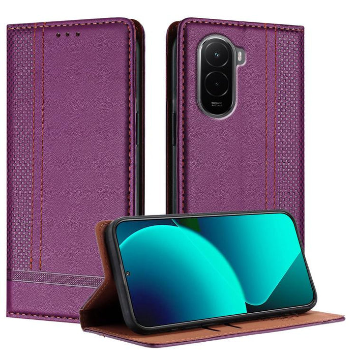 Funda para teléfono de cuero vegano resistente a los arañazos con diseño de costuras, For Xiaomi 17 Max 5G, For Xiaomi 17T Pro 5G, For Xiaomi 17T 5G, For Xiaomi Poco X8 Pro Max 5G, For Xiaomi Poco M8 Pro 5G, For Xiaomi Poco M8 5G, For Xiaomi 17 Ultra  ...