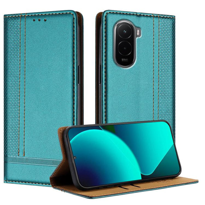 Funda para teléfono de cuero vegano resistente a los arañazos con diseño de costuras, For Xiaomi 17 Max 5G, For Xiaomi 17T Pro 5G, For Xiaomi 17T 5G, For Xiaomi Poco X8 Pro Max 5G, For Xiaomi Poco M8 Pro 5G, For Xiaomi Poco M8 5G, For Xiaomi 17 Ultra  ...