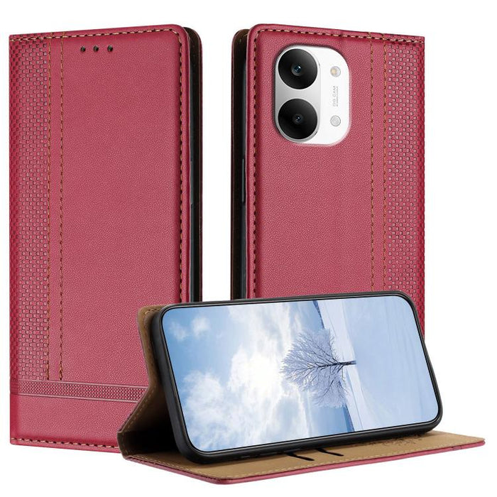 Funda para teléfono de cuero vegano resistente a los arañazos con diseño de costuras, For Xiaomi 17 Max 5G, For Xiaomi 17T Pro 5G, For Xiaomi 17T 5G, For Xiaomi Poco X8 Pro Max 5G, For Xiaomi Poco M8 Pro 5G, For Xiaomi Poco M8 5G, For Xiaomi 17 Ultra  ...